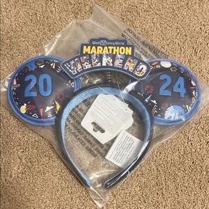 Disney 2024 Marathon Weekend Ear Headband